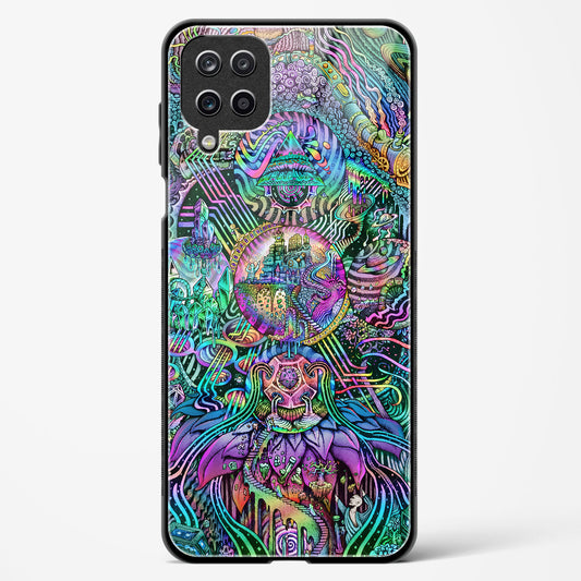 Trippy Galaxy  - Samsung Galaxy M32 Glass Gripper Case