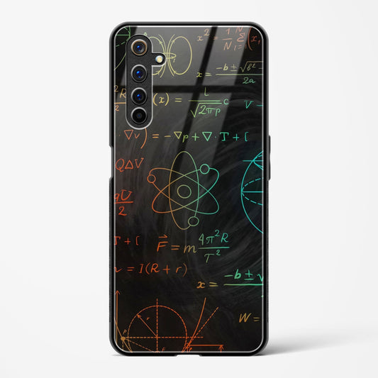 Physics Inky Black - Realme 6i Glass Gripper Case