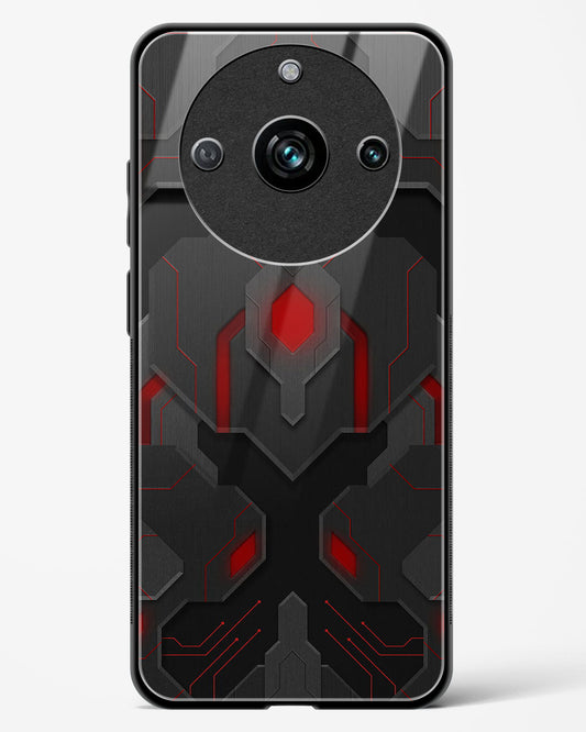 Obsidian Inferno - Realme 11 Pro Plus 5G Glass Gripper Case