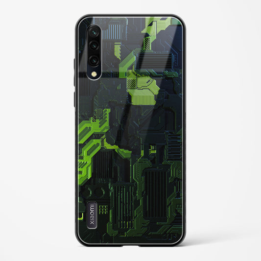 Shadowed Jade - Mi A3 Glass Gripper Case