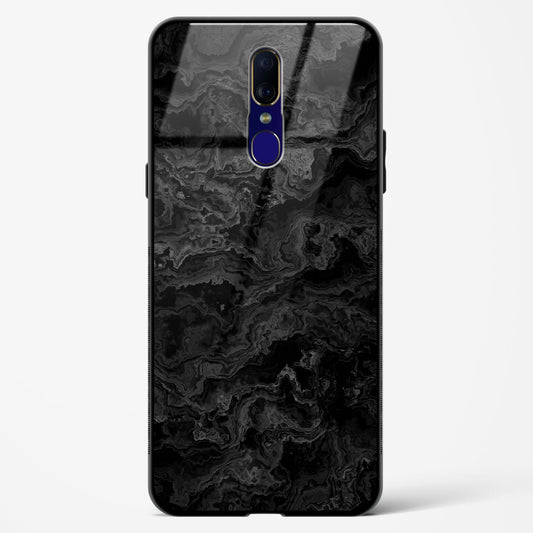 Charcoal Veil - Oppo F11 Glass Gripper Case