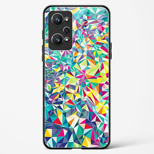 colorful geometric abstract - Realme GT Neo 2 Glass Gripper Case