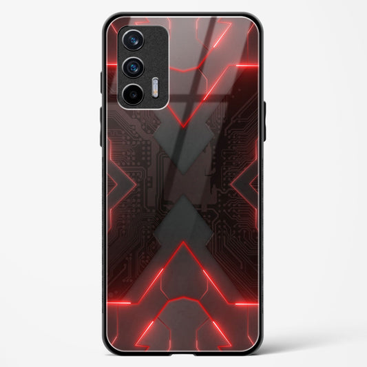 Red Horizon - Realme GT 5G Glass Gripper Case