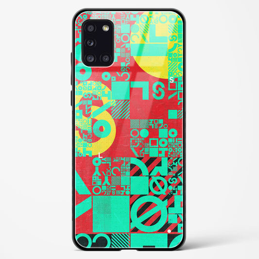 Orient Abstract - Samsung Galaxy A31 Glass Gripper Case