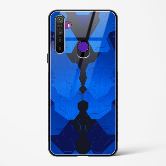 Blue Blitz - Realme 5s Glass Gripper Case