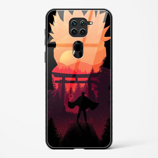 Whirlwind Whispers - Redmi Note 9 Glass Gripper Case