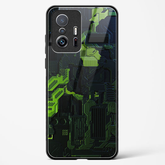 Shadowed Jade - Xiaomi 11T Glass Gripper Case