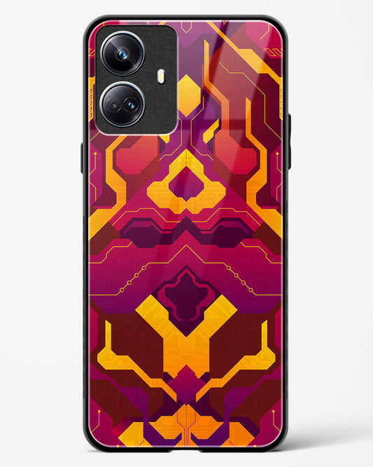 Pink Fusion - Realme 10 Pro Plus 5G Glass Gripper Case