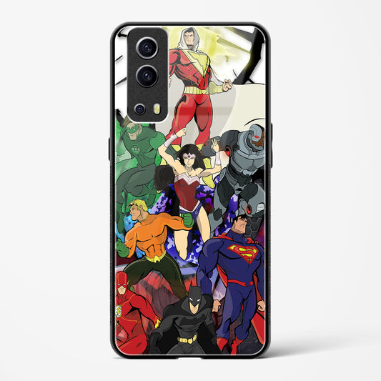 Fandom - Vivo iQOO Z3 Glass Gripper Case