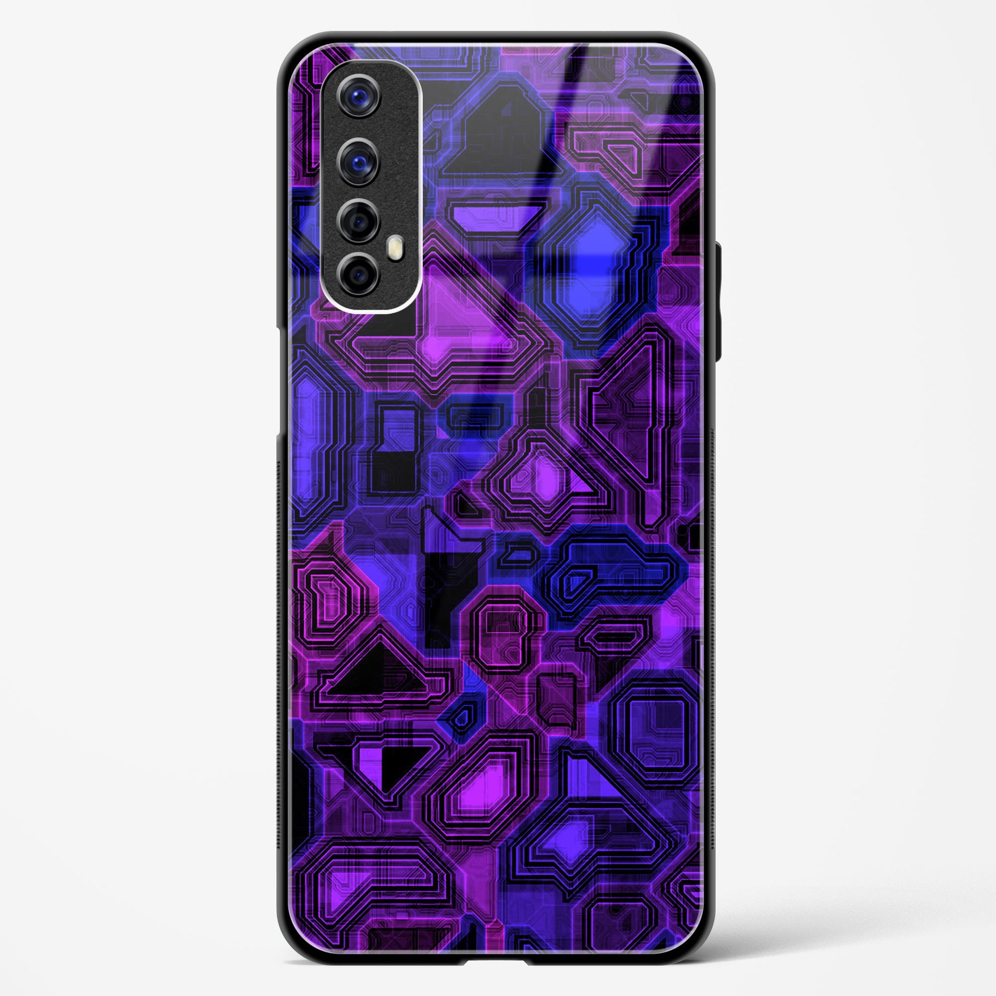 Twilight Fusion - Realme Narzo 20 Pro Glass Gripper Case