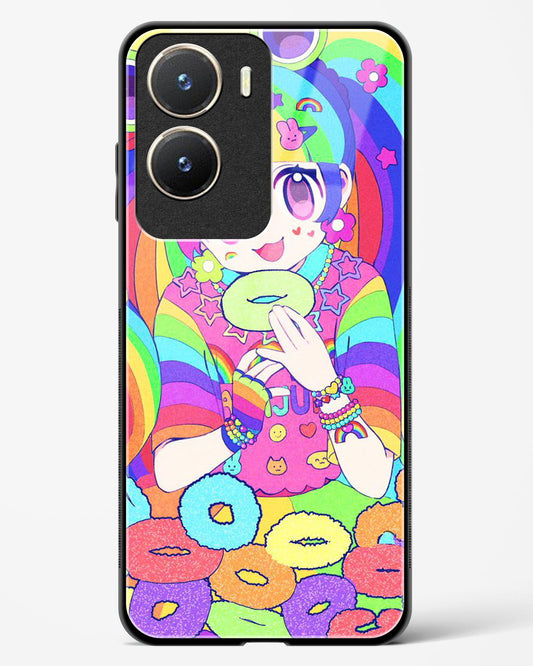 Kawaii Girl Art - Vivo T2x 5G Glass Gripper Case