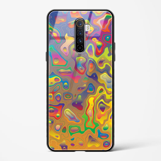 Contour Map - Oppo Reno Ace Glass Gripper Case