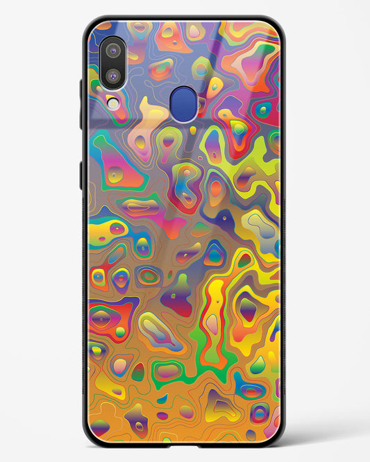 Contour Map - Samsung Galaxy M20 Glass Gripper Case