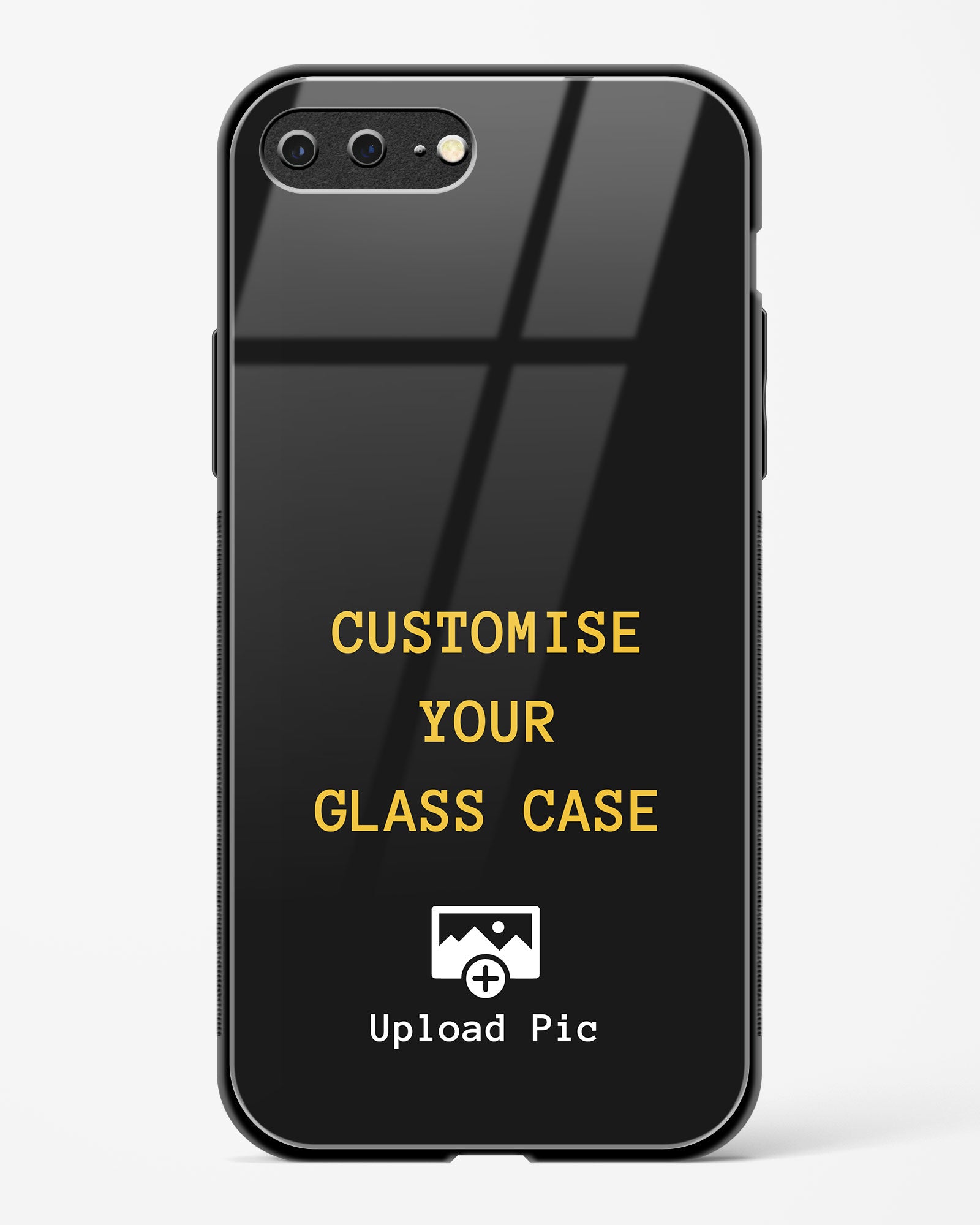 Customizable - iPhone 8 Plus Glass Gripper Case