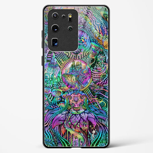 Trippy Galaxy  - Samsung Galaxy S20 Ultra Glass Gripper Case