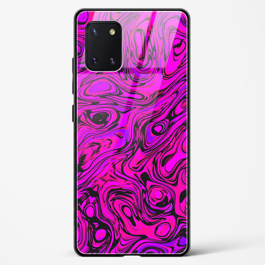 Colourful Liquid Vector - Samsung Galaxy Note 10 Lite Glass Gripper Case