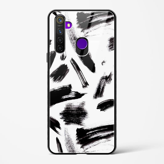 Ink Marks - Realme 5 Pro Glass Gripper Case