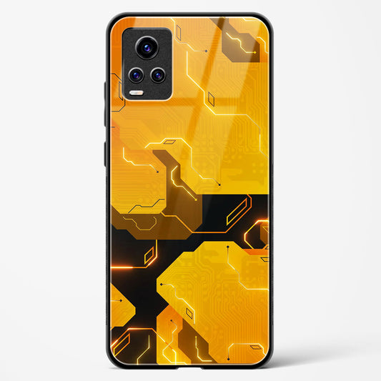 Solar Flare - Vivo V20 Pro Glass Gripper Case