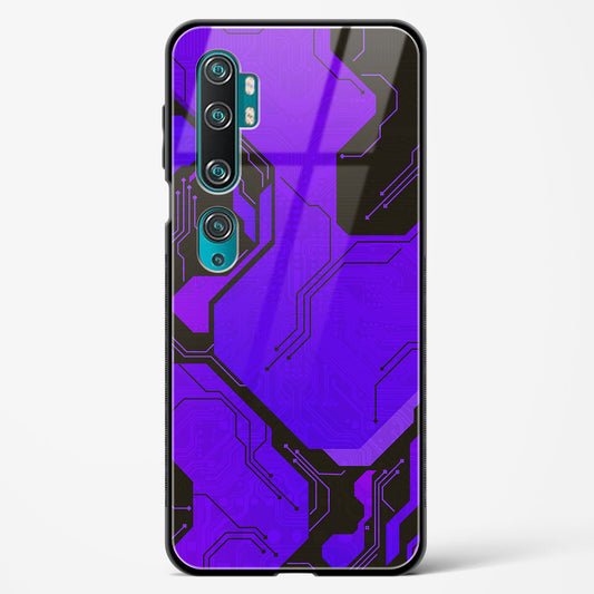 Purple Pulse - Mi 10 Glass Gripper Case