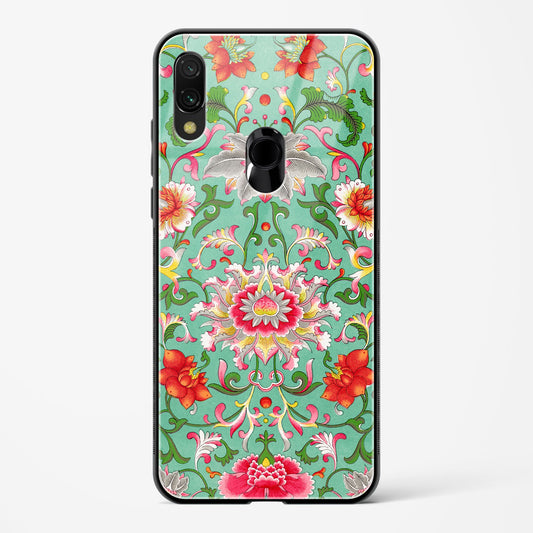 Vintage Green  - Redmi Note 7 Pro Glass Gripper Case