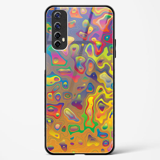 Contour Map - Realme 7 Glass Gripper Case