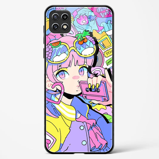 Art Station - Samsung Galaxy F42 5G Glass Gripper Case