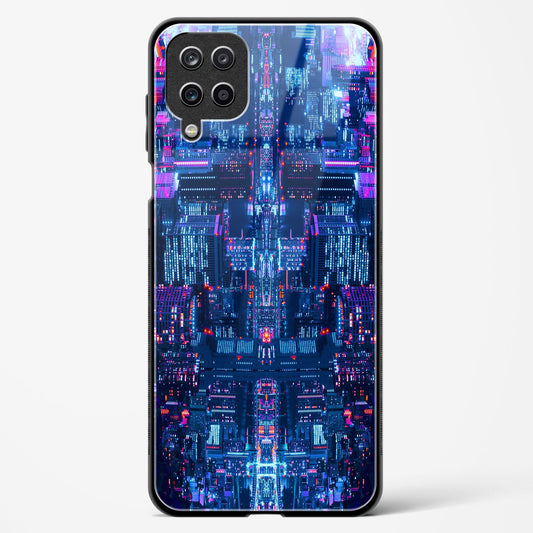 City Glitch - Samsung Galaxy M12 Glass Gripper Case