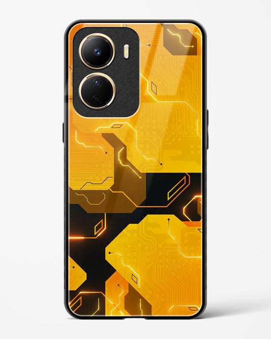 Solar Flare - Vivo Y16 Glass Gripper Case