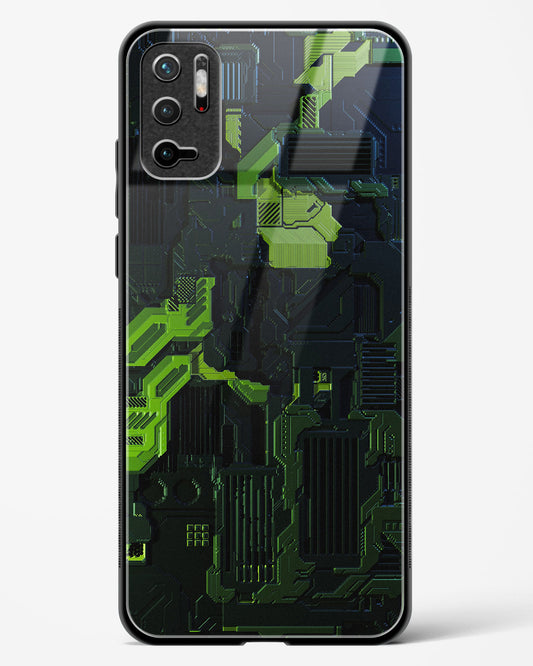 Shadowed Jade - POCO M3 Pro Glass Gripper Case