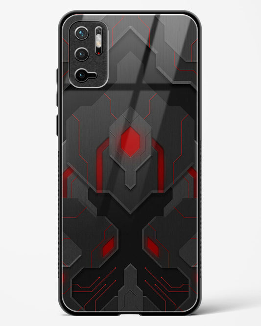 Obsidian Inferno - Redmi Note 10T 5G Glass Gripper Case