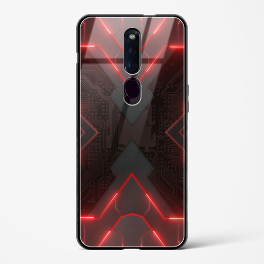 Red Horizon - Oppo F11 Pro Glass Gripper Case