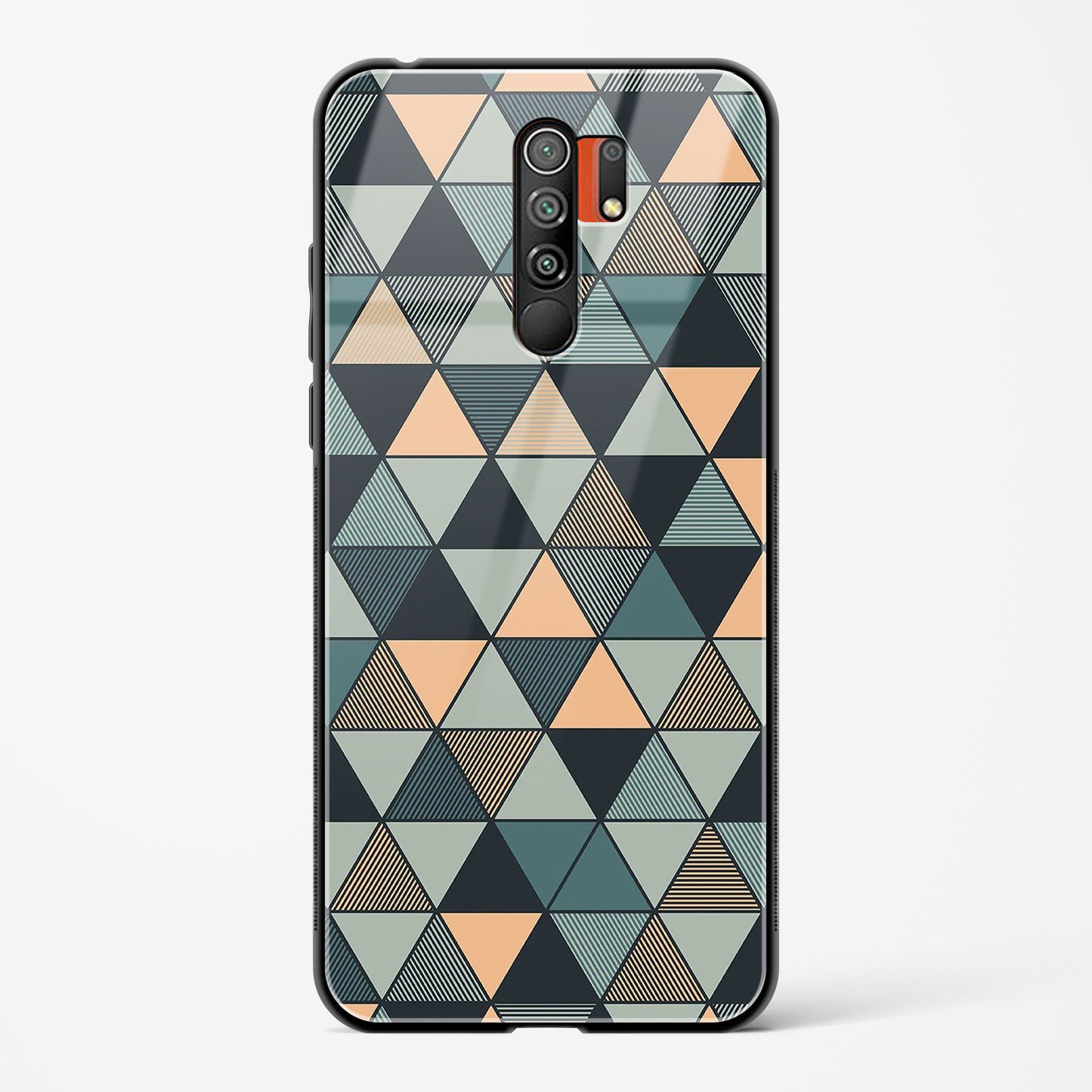 Triangle Mosaic - POCO M2 Glass Gripper Case