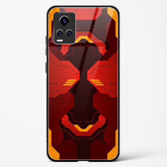 Flame Fusion - Vivo V20 Pro Glass Gripper Case