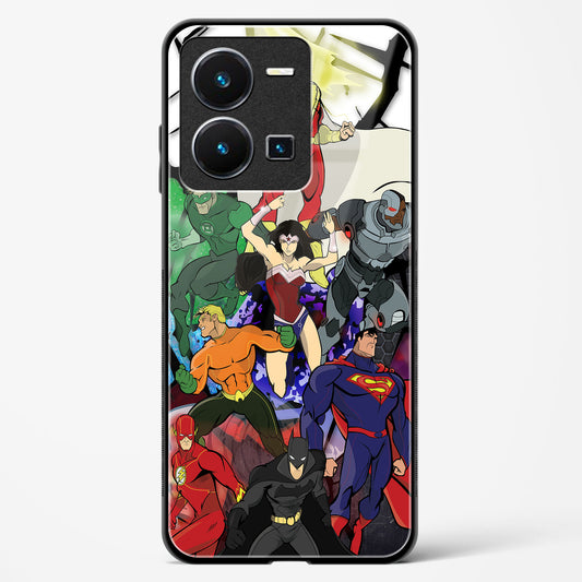 Fandom - Vivo Y35 Glass Gripper Case