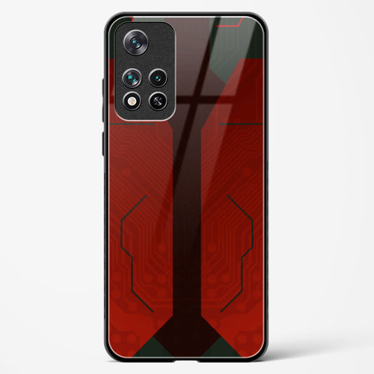 Scarlet Sentinel - Xiaomi 11i 5G Glass Gripper Case