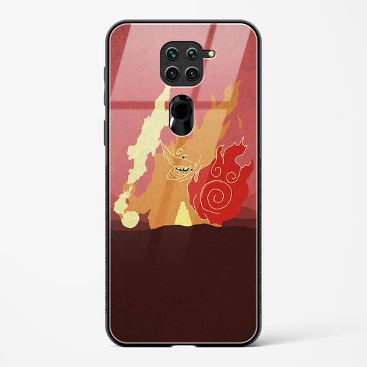 Scarlet Storm - Redmi Note 9 Glass Gripper Case