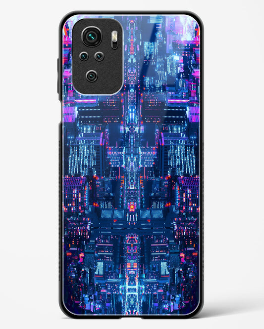 City Glitch - Redmi Note 10 Glass Gripper Case