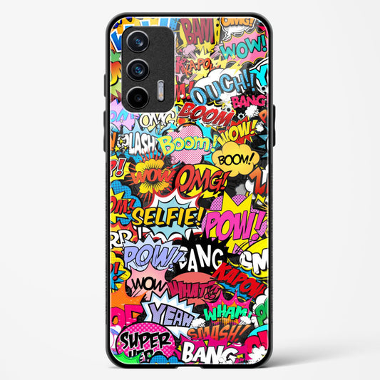 comic madness - Realme GT 5G Glass Gripper Case