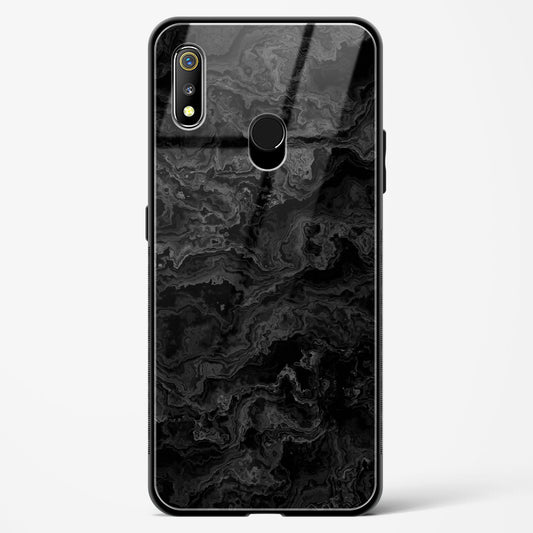 Charcoal Veil - Realme 3 Glass Gripper Case