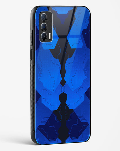 Blue Blitz - Realme X7 Glass Gripper Case