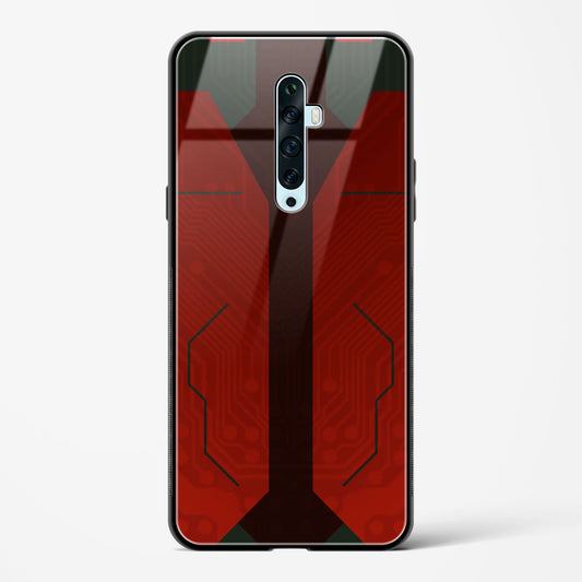 Scarlet Sentinel - Oppo Reno 2Z Glass Gripper Case