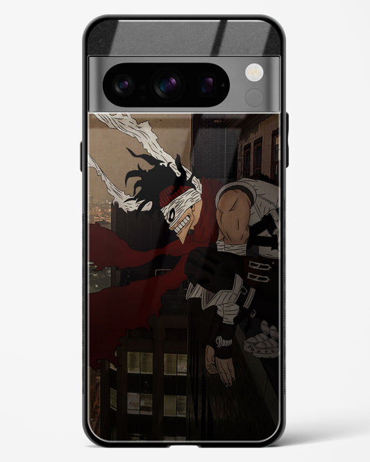 Crimson Chaos - Google Pixel 8 Pro Glass Gripper Case