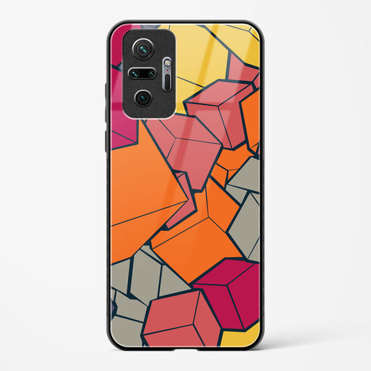 Cubic Blast - Redmi Note 10 Pro Max Glass Gripper Case