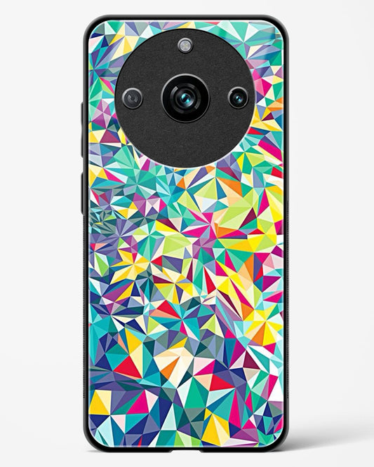 colorful geometric abstract - Realme Narzo 60 Pro 5G Glass Gripper Case