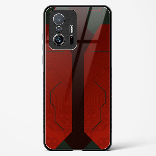 Scarlet Sentinel - Xiaomi 11T Glass Gripper Case