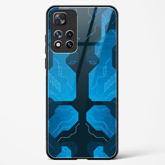 Cobalt Cascade - Xiaomi 11i Hypercharge 5G Glass Gripper Case