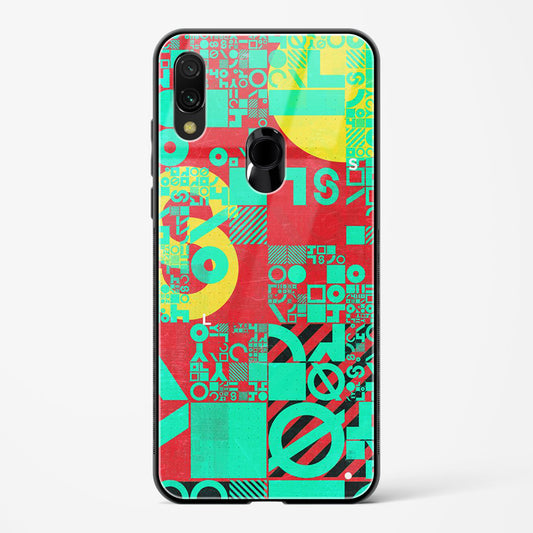 Orient Abstract - Redmi Note 7 Glass Gripper Case