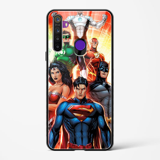 Justice Time - Realme 5 Glass Gripper Case