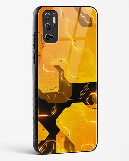 Solar Flare - Redmi Note 10T 5G Glass Gripper Case