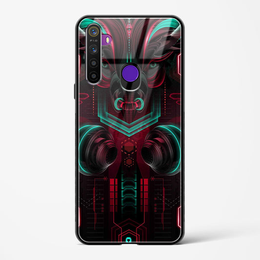 cyber bull - Realme 5 Glass Gripper Case